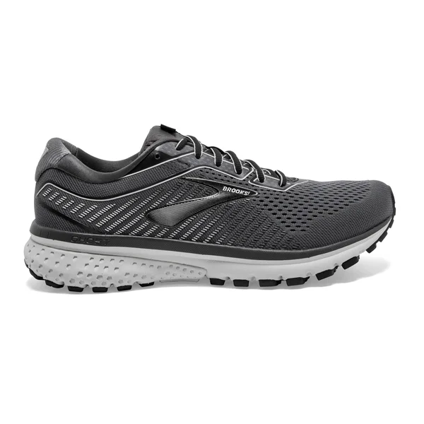 Brooks Ghost 12 - Men's 11.5 - Black/Pearl/Oyster