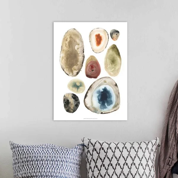 Geode Collection I - Canvas Wall Art, 18x24, Great Big Canvas