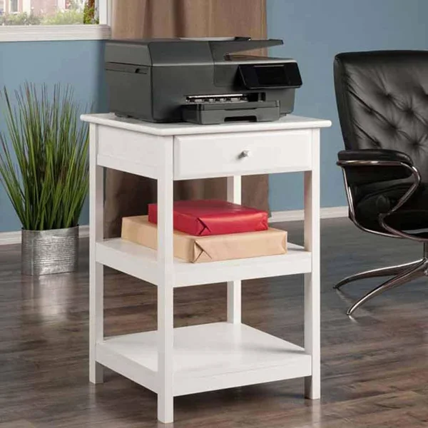 Delta 3-Pc Home Office Set - White, Winsome Wood