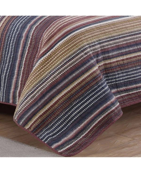 Estate Taj Quilt Set - Berry - Twin