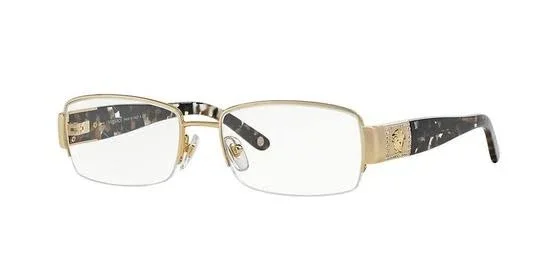 Versace - Ve1175b Gold Rectangle Women Eyeglasses - 53mm