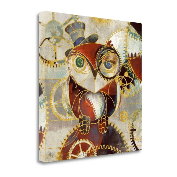 Tangletown Fine Art Erics Automata II by Eric Yang - Giclee Print on Gallery Wrap Canvas, 24x22x24x22