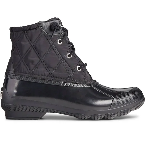 Sperry Syren Gulf Cordovan Boots Black- Womens- Size 8.5 B