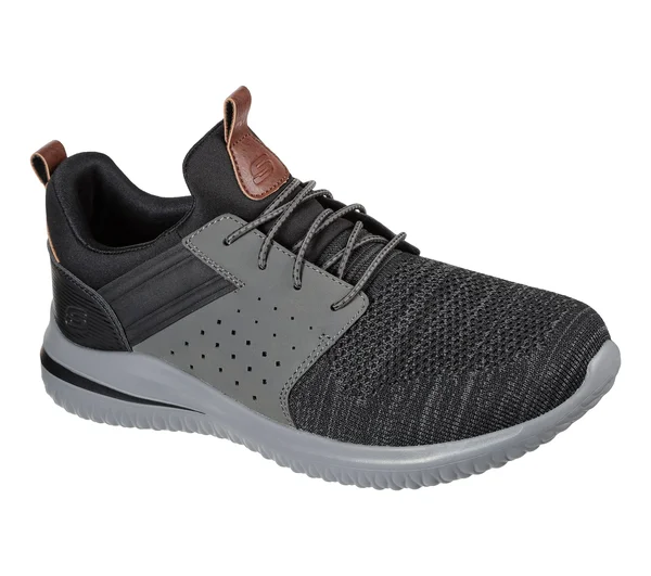 Skechers USA Delson 3.0 Cicada 14 Men's Black