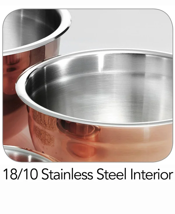 Tramontina Limited Editions 3 qt. Copper Clad Mixing Bowl