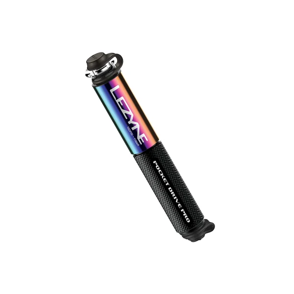 Lezyne, Pocket Drive Pro Pump Neo Metallic, Black