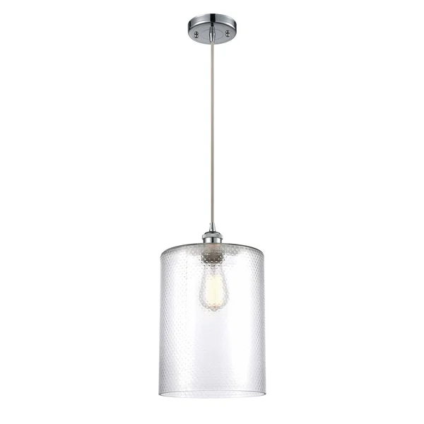 Innovations 516-1P-PC-G112-L Polished Chrome Large Cobbleskill 1 Light Mini Pendant