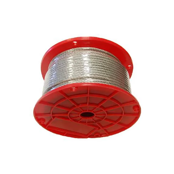 7x7 Aircraft Cable Wire Rope Hot Dip Galvanized 3/16x22X250&