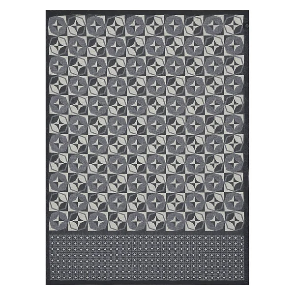 Le Jacquard Francais - Bistro Jules Grey Tea Towel, Set 4