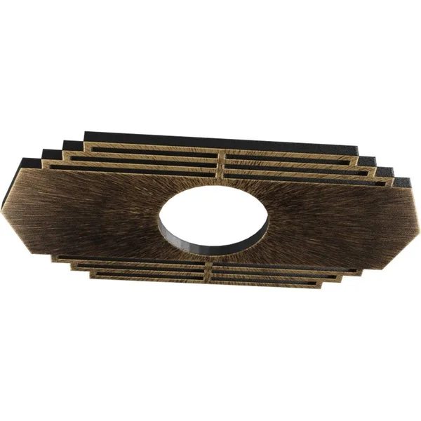 Ekena Millwork CMPP28X14CSAPG 28x22W x 14x22H x 7 3/8x22ID x 3/4x22P Chrysler Architectural Grade PVC Pierced Ceiling Medallion