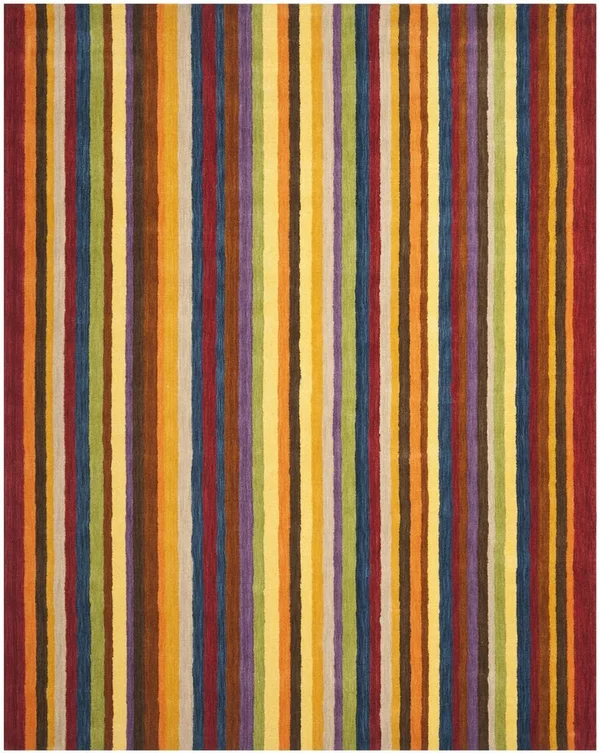 Safavieh Himalaya HIM582A 8&9x22 x 12&0x22 Red, Multi Area Rug