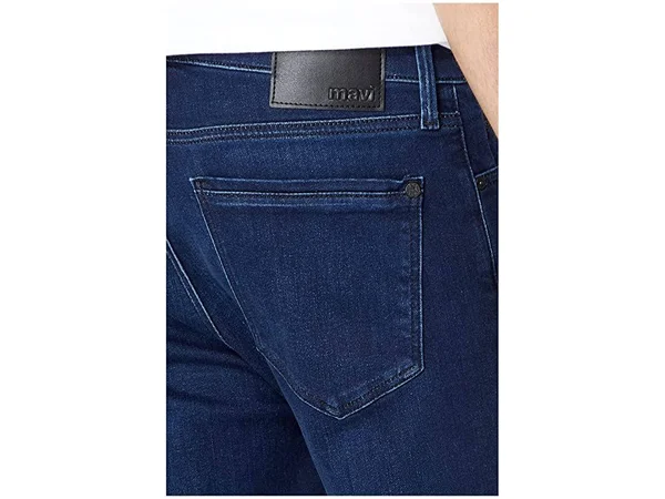 Mavi Men's Zach Straight Leg in Dark Brushed Athletic, Men's Jeans