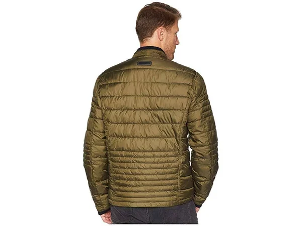 Marc New York Men's Grymes Packable Racer Jacket - Olive Green