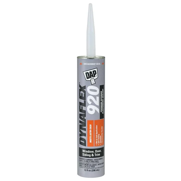 Dap Dynaflex 920 10.1 oz. Gray GY712 WINDOW - Door and Siding Premium Exterior Sealant (12-Pack)