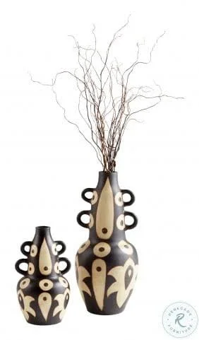 Navajo Vase, Cyan Design 10678