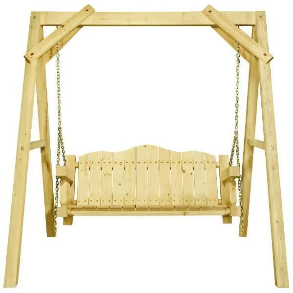 Homestead Lawn Swing with A Frame - Men's, Size: 88, Ready to Finish