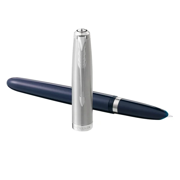 Parker 51 Fountain Pen - Midnight Blue Medium