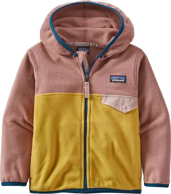 Patagonia Baby Micro D Snap-T Jacket Seafan Pink, 3T
