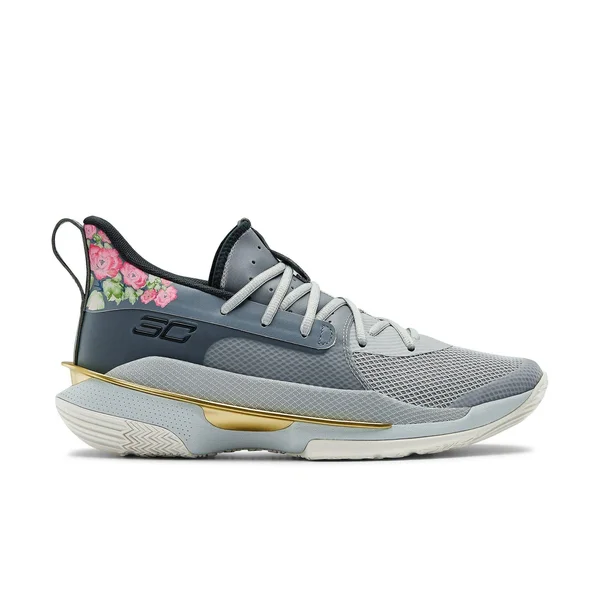 Under Armour Men's Curry 7 Basketball Shoes in Grey Size 11.0
