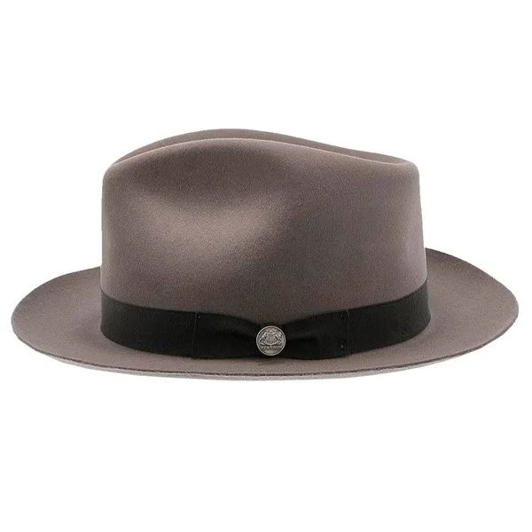 Stetson Chatham Fur Felt Fedora Hat: Size: 7 1/8 Caribou