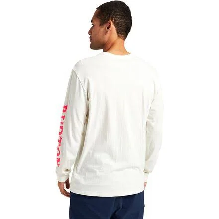 Burton Elite Long Sleeve T-Shirt Men's - Stout White, M