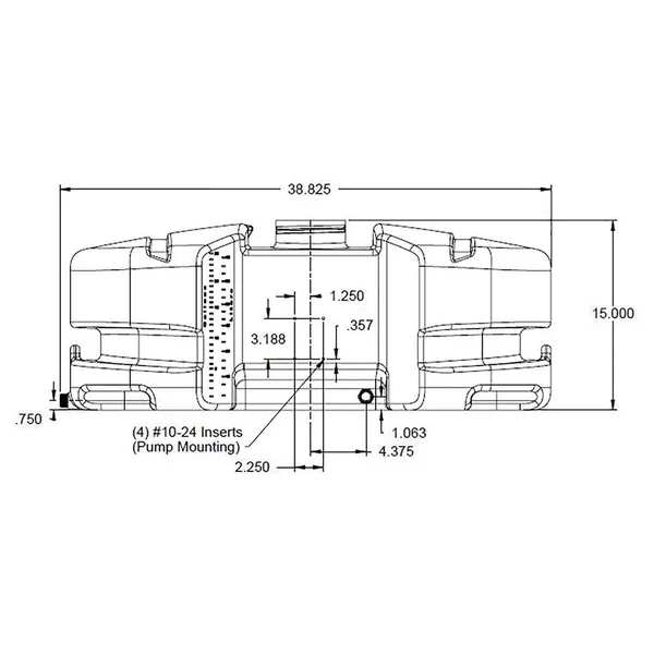Fimco Sprayer Tank, 25 gal. by Gempler&s 5169264