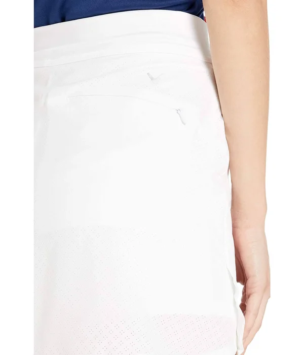 Callaway 17 inch Fast Track Perforated Skort Caviar - Size: Large, Black