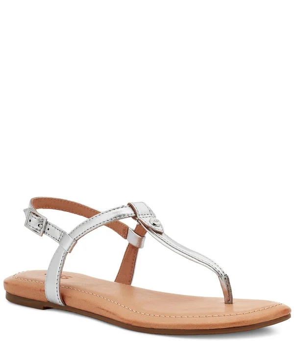 Ugg Madeena Silver Metallic, 6.5