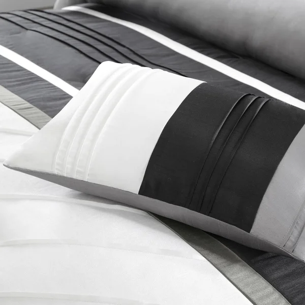 Porch & den Denvers 7-Piece Comforter Set - Grey - California King