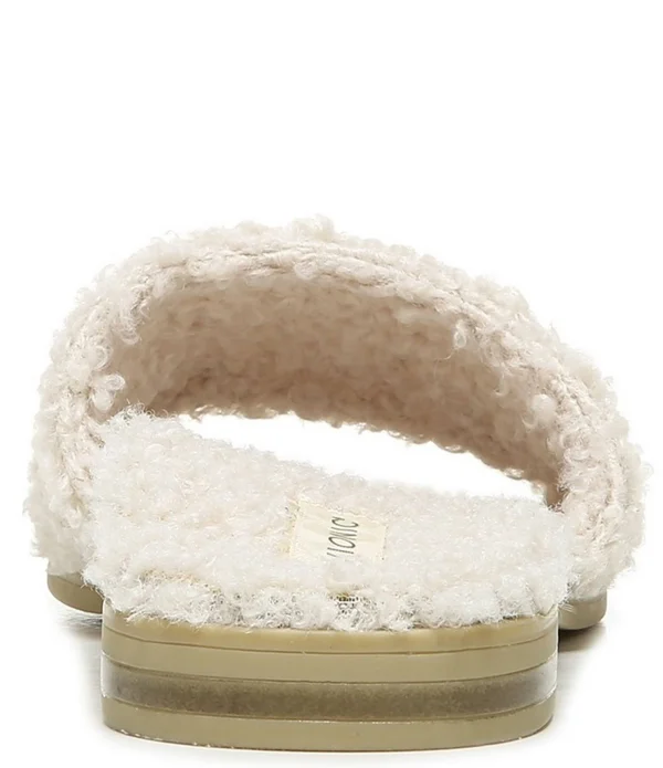 Women's Vionic Demi Slide, Adult, Size: 9.5, Black Curly Shearling