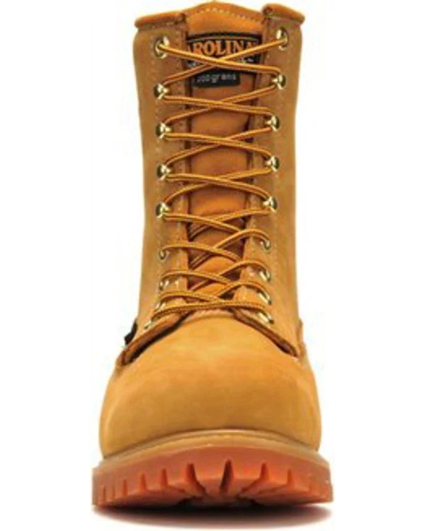 Carolina Journeyman 8x22 Waterproof Insulated Steel Toe 14 Men's Wheat