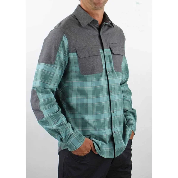 Club Ride Apparel Men's Jack Flannel - Mallard - Small