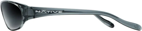 Native Eyewear Throttle Polarized Sunglasses Smoke Gray