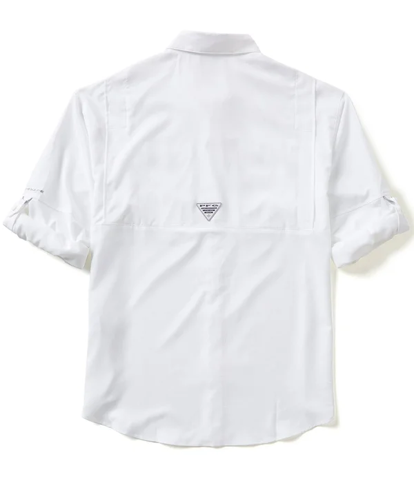 Columbia Men's Tamiami II Long Sleeve Shirt - Large, Aegean Blue