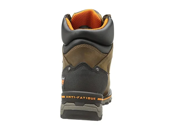Timberland Pro Men's 6 in. Boondock Soft Toe Waterproof Work Boots - Brown