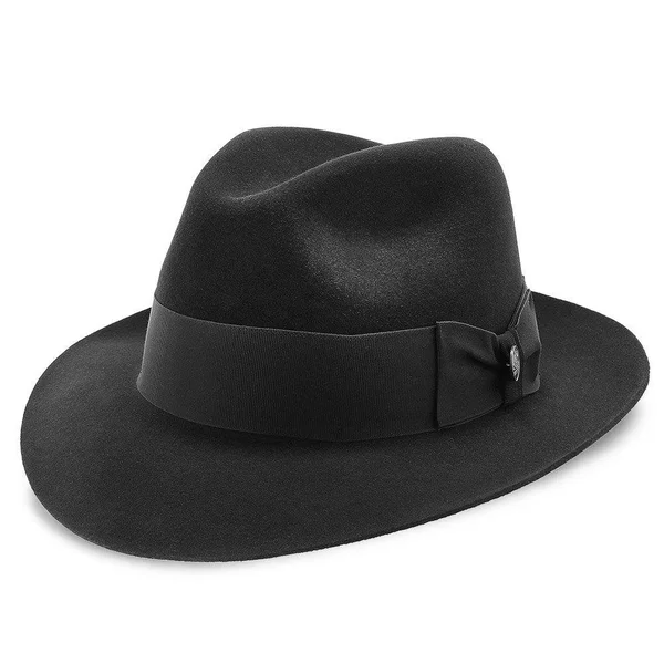 Stetson Temple Fur Felt Fedora Hat: Size: 7 1/2 Mink