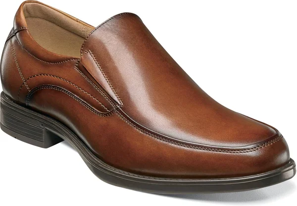 Florsheim Midtown Moc Toe Slip on 8.5 Men's Cognac