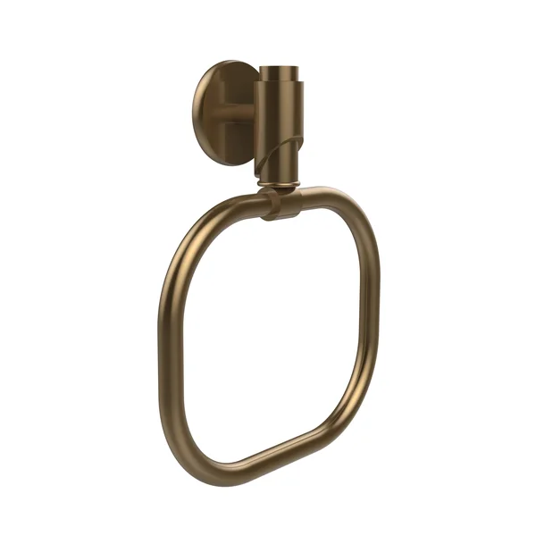 Allied Brass Tribecca Collection Towel Ring - Brushed Bronze
