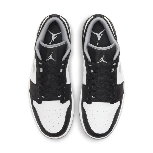 Air Jordan 1 Low Black, Particle Grey Shoes - Size 16