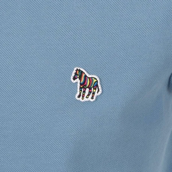 Paul Smith PS by Regular Polo T Shirt - Blue - Polo Shirts