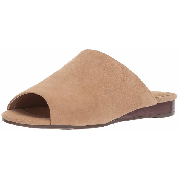 Aerosoles Women's Bitmap Slide, Size: 7.5, Tan Suede