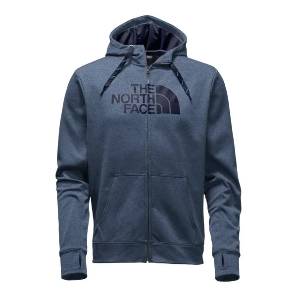 The North Face Surgent Half Dome Full Zip Hoodie Mens Blue