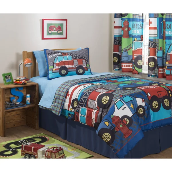 Heritage Club Heroes at Work Bed in A Bag Bedding Set - Size: Full