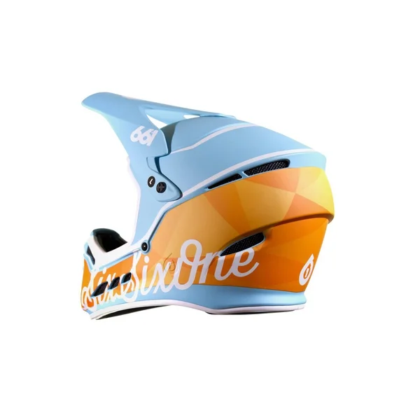 SixSixOne Reset MIPS Helmet - 2XS - Geo Blorange