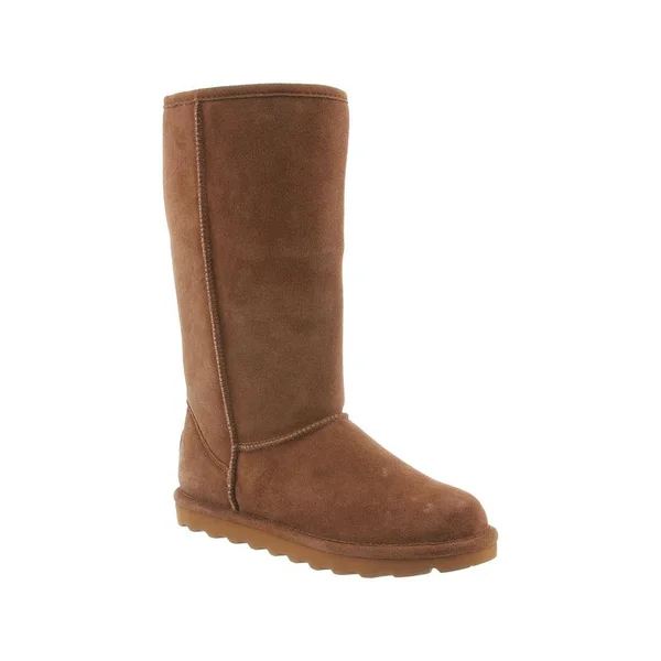 Bearpaw Women's Elle Tall Wide Boots, Hickory, Size 10