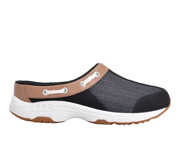 Women's Easy Spirit Travelport Clog, Size 9 WW - Blue