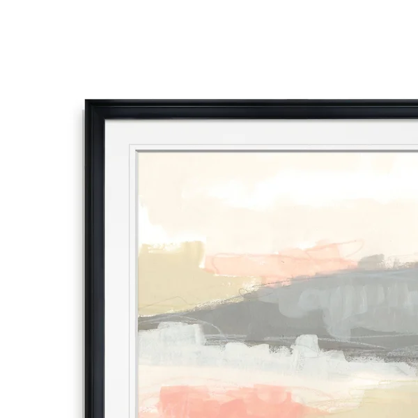 Valley Haze II -Framed Giclee Print - 22X22
