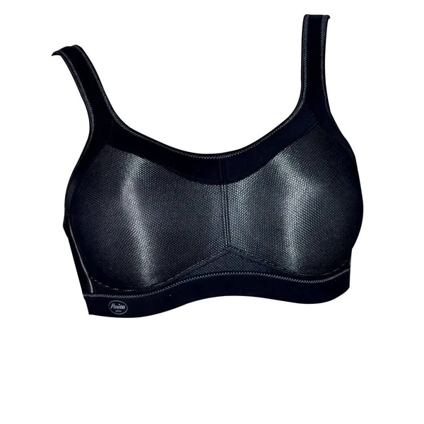 Anita Momentum Maximum Support Wireless Sports Bra (5529) - 30H, Black