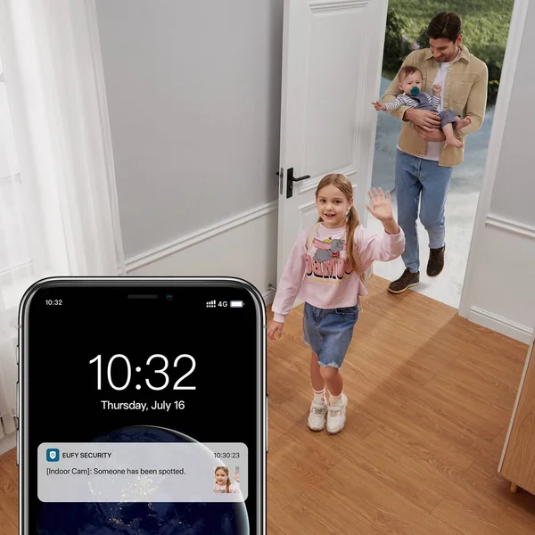 Eufy Security 2K Indoor Pan & Tilt Pet Camera, 2 Count 248063
