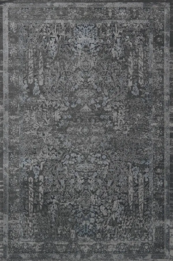 Magnolia Home Everly VY-08 3&7x22 x 5&7x22 Grey Area Rug